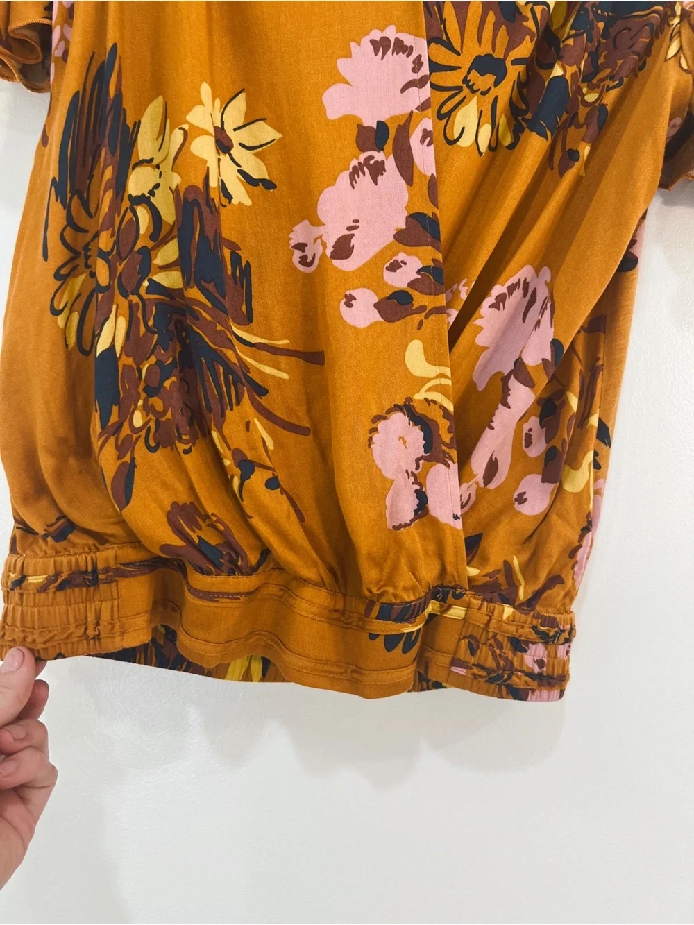 NWT Anthropologie Tiny Venus Knit Wrap Blouse - Picture 9 of 11